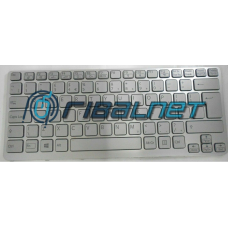 Teclado PT SONY SVE14AA11M/WHITE BACKLIGHT 